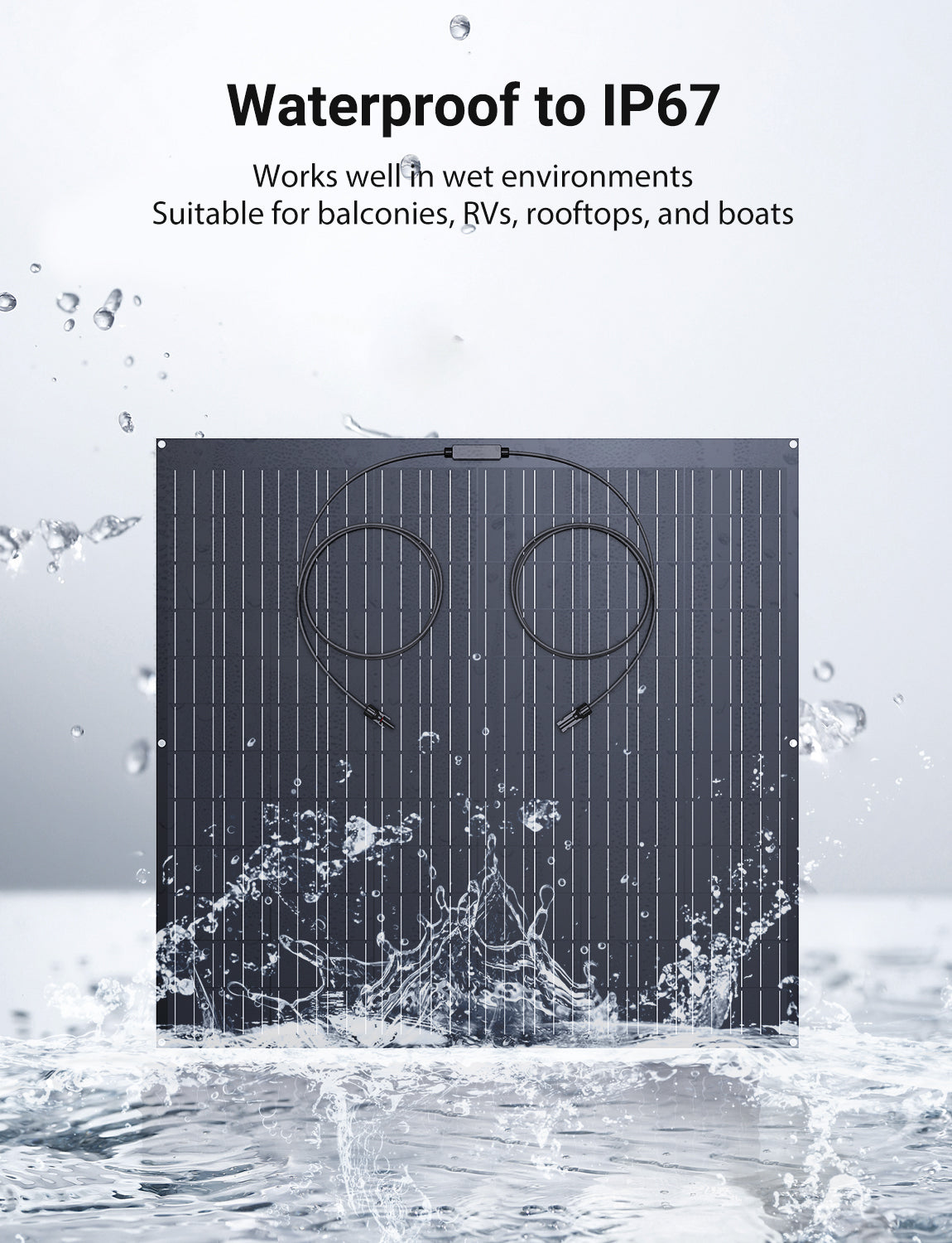 Panneau solaire flexible LS-240W