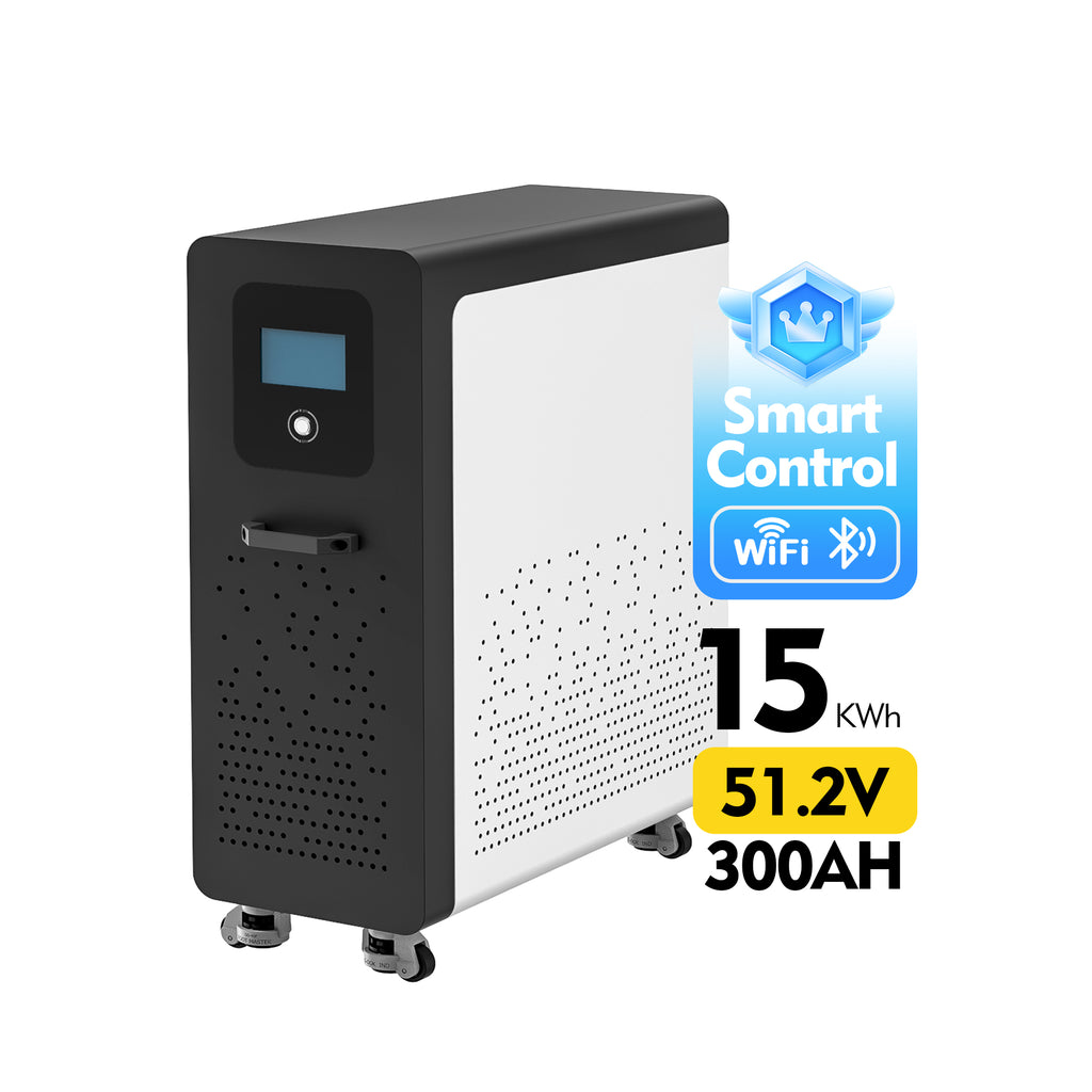 Batterie de stockage solaire domestique 15 kWh – LiFePO₄